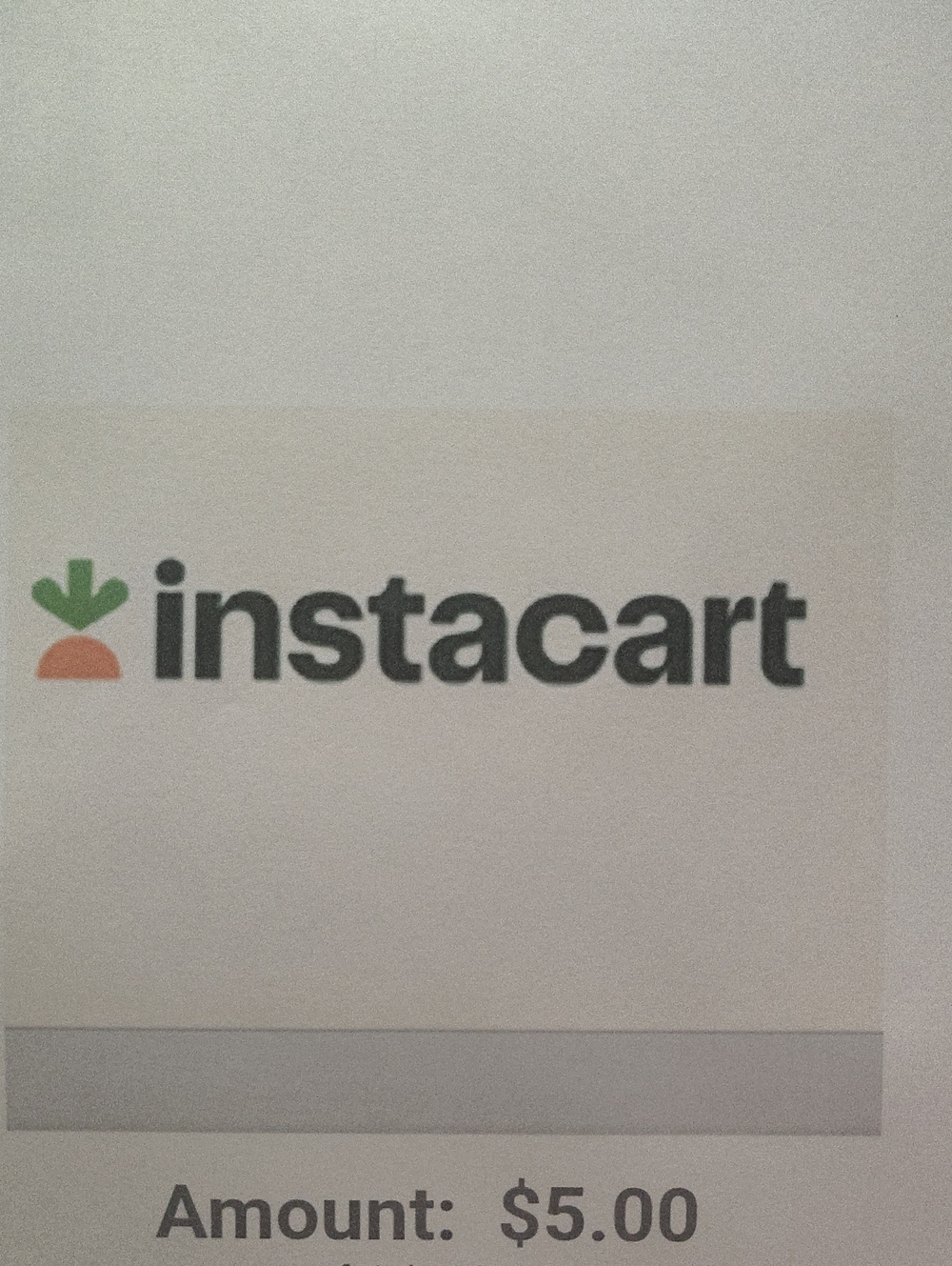 $5 Instacart Or $3 Target Card With Any Purchase
